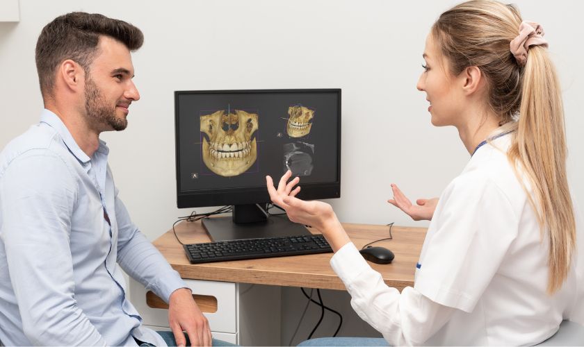 How does Cone Beam Computed Tomography work in 3D imaging?